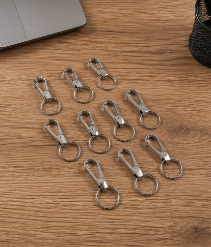 Heavy Duty Metal Keychain Clip – Durable & Multipurpose Accessory
