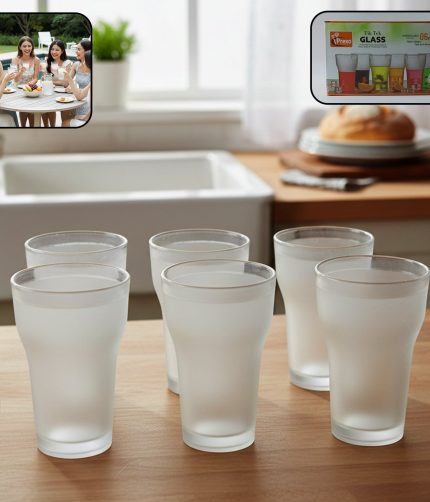 Unbreakable Plastic Drinking Water Glass – Durable & Reusable Set