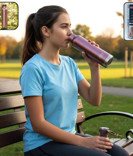 Insulated Water Bottle – Keeps Hot & Cold for Long Hours