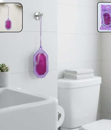 Hanging Lavender Gel Air Freshener – Long Lasting & Compact