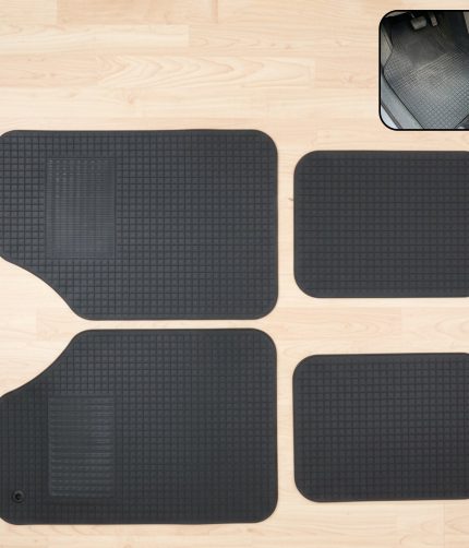 Universal Heavy Duty Car Floor Mat Set – All-Weather Vehicle Protection