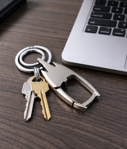 Key Holder – Durable Metal Dual Ring Design for Keys