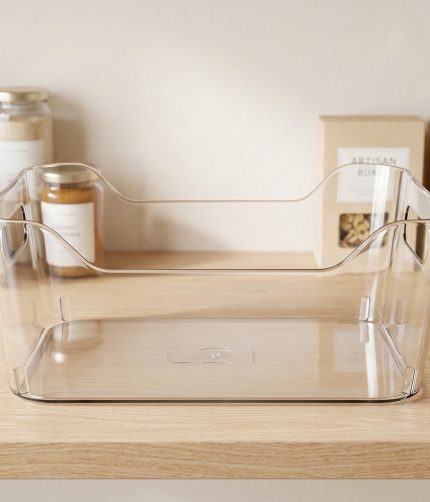 Plastic Storage Box Organizer – Durable & Space-Saving with Handle