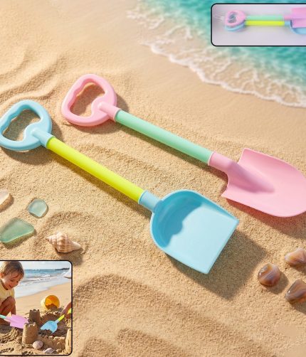 Kids Beach Sand Shovel Toy Set – Bright, Durable & Easy to Handle