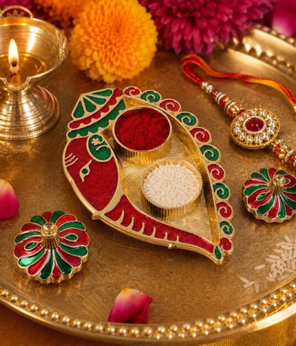 Kankavati Kumkum Holder – Elegant Traditional Puja Accessory
