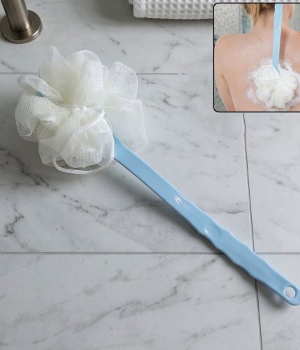 Long Handle Shower Brush – Gentle Exfoliation for Deep Clean