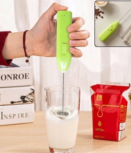 Handheld Electric Egg Beater Milk Frother Mini Whisk Coffee Beater (1 Pc)