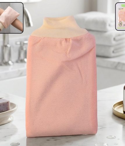 Soft Exfoliating Bath Scrub Glove – Gentle Skin Renewal Tool
