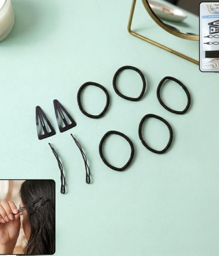 Multipurpose Hair Styling Accessories Set – Pins, Bands & Clips Kit