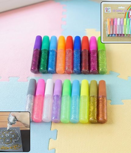 Glitter Glue Pen Set – Vibrant Colors for Creative Projects