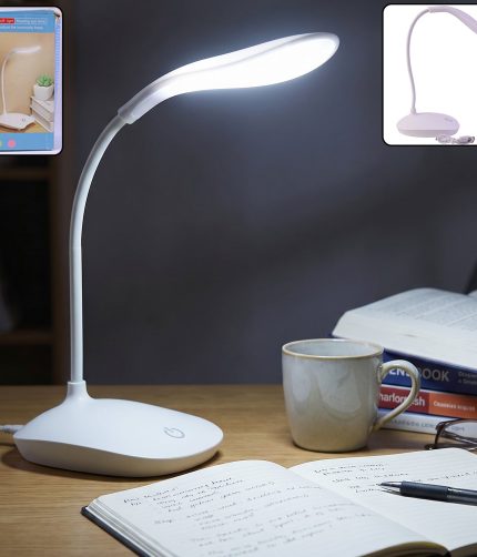 LED Desk Table Lamp Flexible Touch Dimmer Eye Care Reading Study Li...