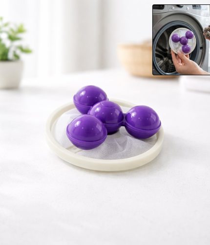 Reusable Washing Machine Lint Remover Ball – Big Size, Mesh Filter