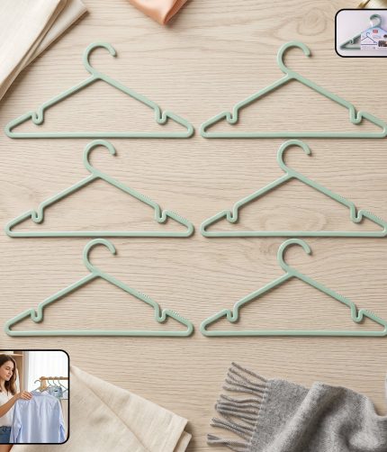Plastic Clothes Hangers – Non-Slip Design for Safe Grip and Organization