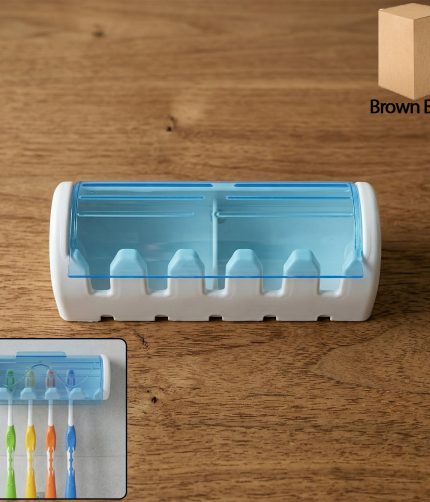 Wall Mounted Toothbrush Holder – Hygienic & Space-Saving Design