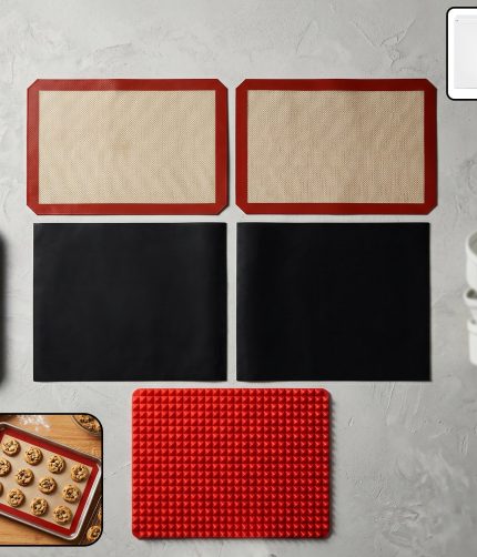 Non-Stick Silicone Baking Mat – Reusable & Heat Resistant for Perfect Bakes