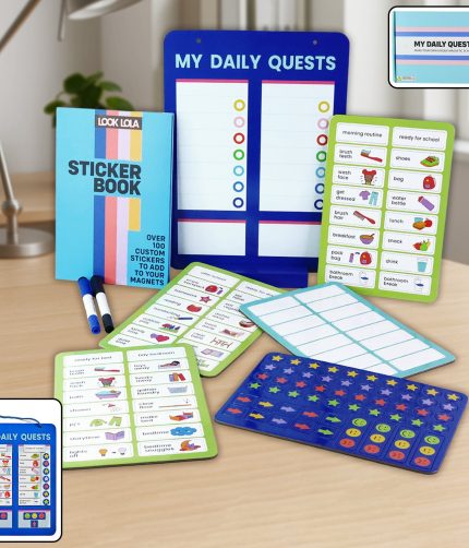 Magnetic Routine Board – Engaging Habit Tracker for Kids